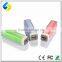 Lipstick shape power bank ,portable power bank 2600mah rohs power bank