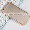 ultral thin TPU Edge and PC back clear case for iphone 6
