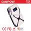 sunpow 8000mah lcd display Multi funcation automobile emergency power bank lithium battery 12v car jump starter