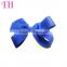 Baby Girl Elastic Hair Bands Solid Color Pony Tail Holder Hair Bow Headband