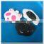 Cute animal shape folding comb with mirror