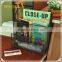 table standing 2 mesh pockets metal book stand