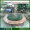 Beautiful wood plastic composite flower pot/Composite wood plastic flower pot outdoor green landscape decoration