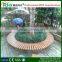 Customized size wood plastic composite decking for modern design flower box pot