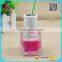 High quality 3 oz square glass aroma diffuser bottle with screw cap
