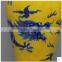 China antique dragon painting ceramic indoor yellow porcelain flower vase for colllection