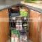 270 Degree Revolving Kitchen Magic Corner Wire Basket