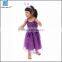 purple girls princess Dress Costume for American carnival party