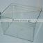 supermarket clear plastic box for display