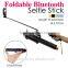 Support all mobile phone digital camera bluetooth wireless selfie- stick,camera stick holder