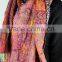 Double Sided Designer Stole Girl's Beautiful Kantha Scarves