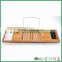 Fuboo Bamboo expandable bathtub caddy with cellphone tray,one wine glass fits and cup holder                        
                                                Quality Choice