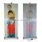 wide base roll up system with pp printing