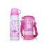 2015 hot selling children vacuum flask with waterproof cloth and 2 cups