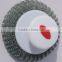 Metal mesh scourer kitchen cleaning scrubber
