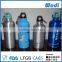 Silkscreen logo printing aluminium bottle easy carry AB50