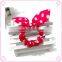 Hot sale hair accessories for women boutique hair bow hair rubber band