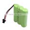 Rechargable NiMH Battery (CE, RoHS, UL approved) 2.4V, AA1800mah