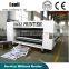 Remarkable performance automatic corrugated carton roller printing slotting machine,paperboard printer machine cheap prices