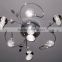 Manufacture silver chandeliers ceiling lamp for indoor lighting with CE