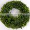 Latest Nearly Natural HOT sale wreath Decorative Artificial boxwood wreath