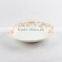 Ceramic bulk bone china soup plate, porcelain plain plate wholesale