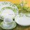 Exclusive moon shape plates porcelain dinnerwares ceramic dinner set