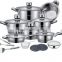 Swiss line germany style Stainless Steel Cookware