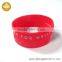 China making thin silicone rubber band bracelet wide silicone power bracelet