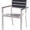 2016 simple-fashinable aluminum plastic slats chair