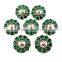 Hot sale wholesale retail sewing button acrylic rhinestone button with shank pearl Christmas button For DIY flower center