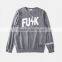 2016 Grey Red Color Adults Knitted Sweater Pullover Made In China