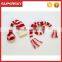 C1572 wine bottle santa hats red white stripe knitted wine bottle topper christmas gift santa midget hat and scarf