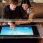 DEFI dual touch foil throuhgh glass from rear projection screen film