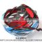 Anodized blue EPS mountain safety bike bicycle outdoor adult helmet
