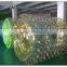 Qihong direct sale best inflatable water wheel, water roller ball for summer