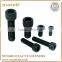 good quality manufacturer carbon steel DIN912 grade 4.8/8.8/10.9 zinc/black/plain m24 hex socket bolt