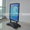 wind resistant pavement sign,poster stand,24*36 black water base snap frame