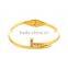 316l stainless steel jewelry 18k gold cuff bangle