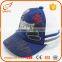 Lovely foldable kids 5 panel screen printing lightweight baseball mesh cap