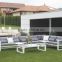 MA218O Aluminium White Modern Outdoor Sectional Sofa Set