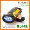 Wholesale LED Light Bar LED Tactical ABS Hand Cranking Flashlights Solar Power Outdoor Spotlight