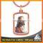 Free mould fee metal printing religious christian silver jesus keychain