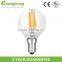 High quality UL LED filament bulb cob e14 g45 led nostalgic bulb
