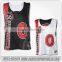 2016 Wholesale sublimation polyester lacrosse reversible jersey pinnies