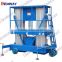 10m mobile hydraulic lifting table for man