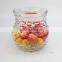 Unique Design Glass Cookie Jar with Lid