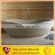 white marble natural bathroom stone tub with faucet