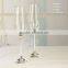 Crystal Champagne Flutes Stemware Long Stem Rhinestone Glass
