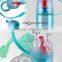 600ML Outdoor Sports Plastic Cup Spray Water Bottle Summer Students Personality Kettle